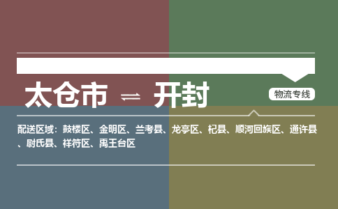 太仓到开封物流公司-太仓至开封货运专线-运输专业稳定