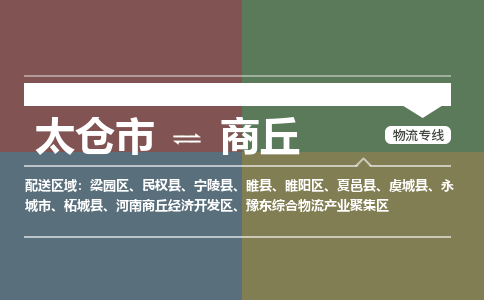 太仓到商丘物流公司-太仓至商丘货运专线-运输专业稳定