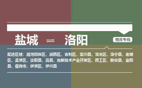 盐城到洛阳物流公司-保障您的顺利发货盐城至洛阳物流专线