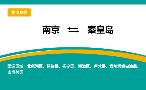 南京到秦皇岛物流公司|南京至秦皇岛专线（区域内/无盲点配送）