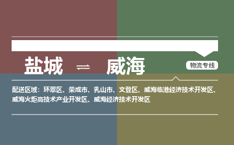 盐城到威海物流公司-保障您的顺利发货盐城至威海物流专线