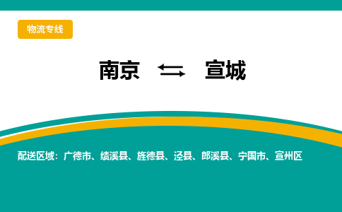 南京到宣城物流公司|南京至宣城专线（区域内/无盲点配送）