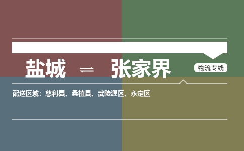 盐城到张家界物流公司-保障您的顺利发货盐城至张家界物流专线