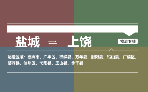 盐城到上饶物流公司-保障您的顺利发货盐城至上饶物流专线