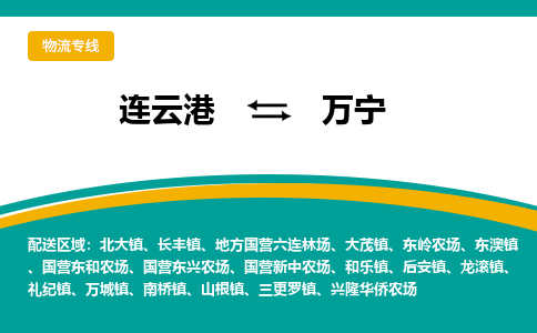 连云港到万宁物流专线-连云港至万宁货运为生意人士量身定制管理方案