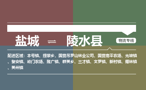 盐城到陵水县物流公司-保障您的顺利发货盐城至陵水县物流专线