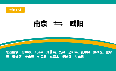 南京到咸阳物流公司|南京至咸阳专线（区域内/无盲点配送）